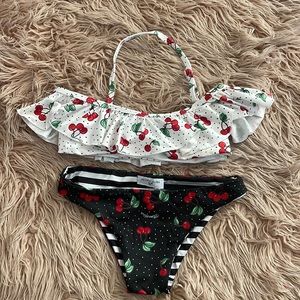 MONNALISA Cherry bikini size 6